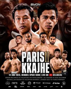 Poster resmi Byon Combat Showbiz Vol.1